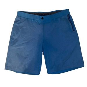 Under Armour Fast Vented Chino Golf 10" Shorts Blue‎ 1308786 Men Size 38